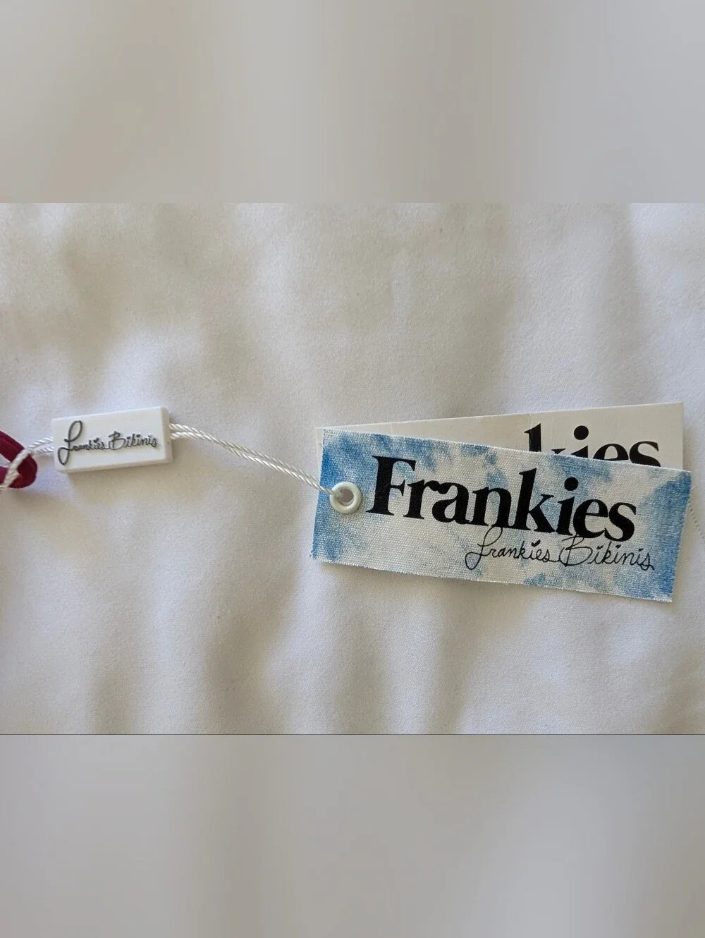 Frankies Bikinis Ayla Bottom Merlot Cheeky Bikini Bottom Sz S NWT